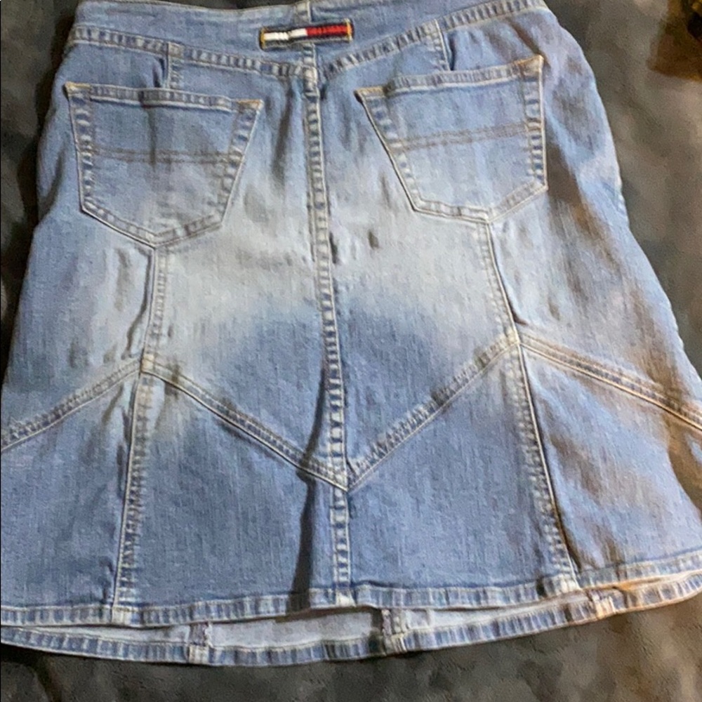 Denim skirt